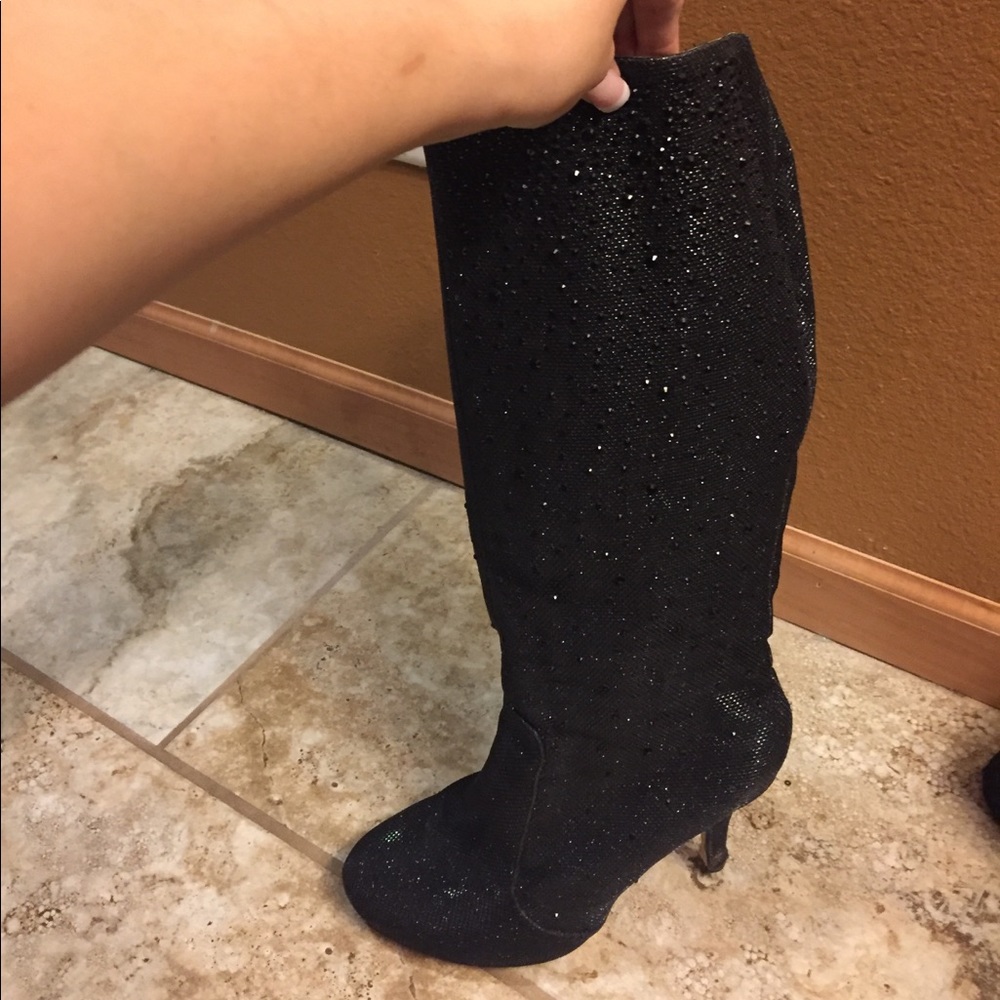 Beautiful sequin boots